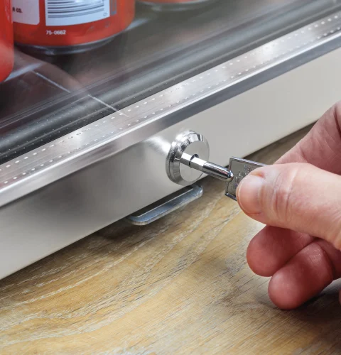 Haier HEBF100BXS 150-Can Beverage Center - SS on Fridge.com