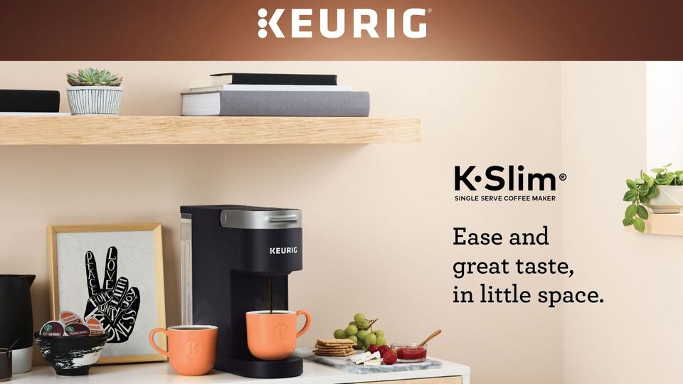 Keurig K-Slim Single-Serve K-Cup Pod Coffee Maker, Black - image 3 of 16