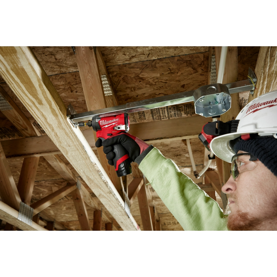 プレジションインパクト Milwaukee Tool - M12 Cordless Impact Driver: 12V, 1/4