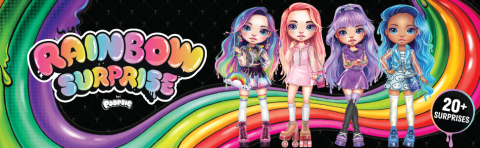 Rainbow Surprise by Poopsie: 14 Doll with 20+ Slime & Fashion Surprises,  Rainbow Dream or Pixie Rose