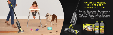 Life happens. Clean it in real time.