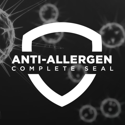 Anti-allergen complete seal.