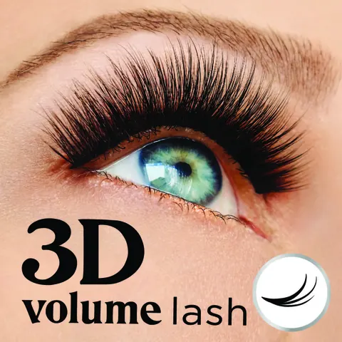 Triple Design Technology for 3D volume lashes