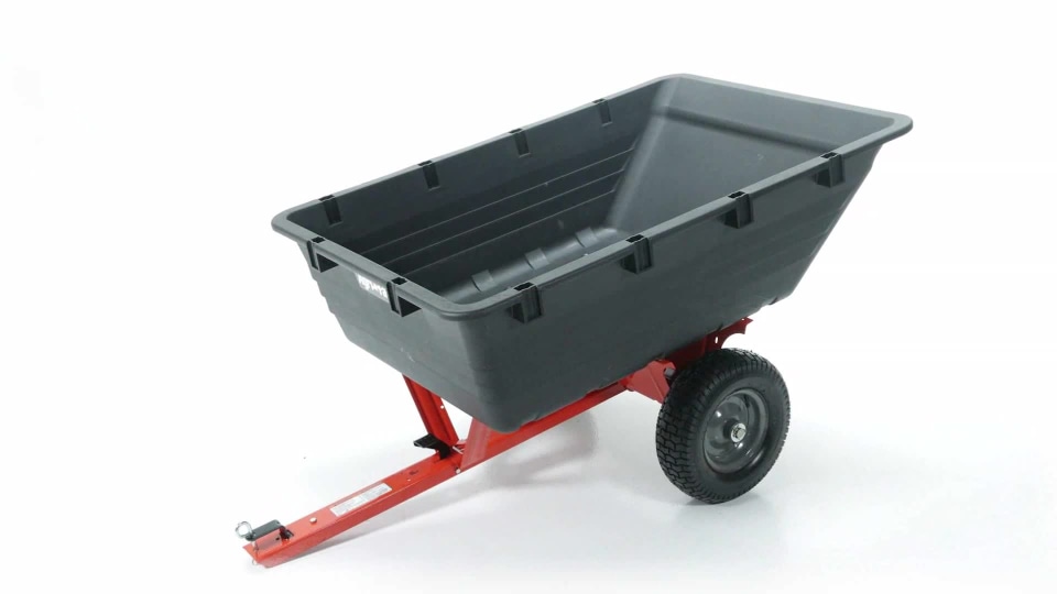 thumbnail video image 2 of Agri-Fab 17 cu ft Poly Cart, 2 of 15