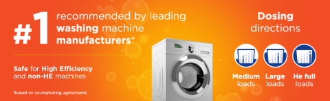 #1 recommended by leading washing machine manufacturers