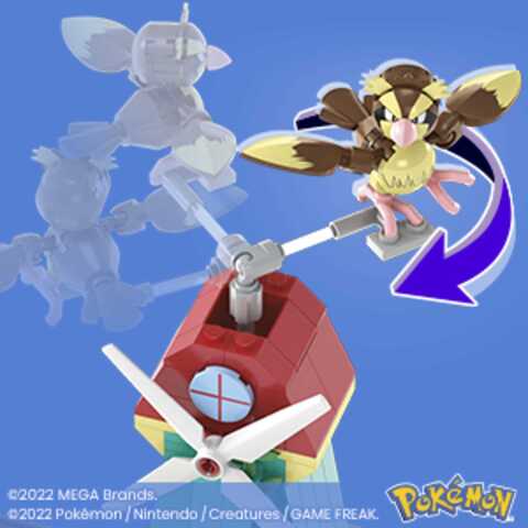 Mattel - Pokemon - Construção Pokémon com movimento: Pikachu, Wooloo e  Pidgey, 240 blocos ㅤ, OUTRAS CONSTRUÇÕES
