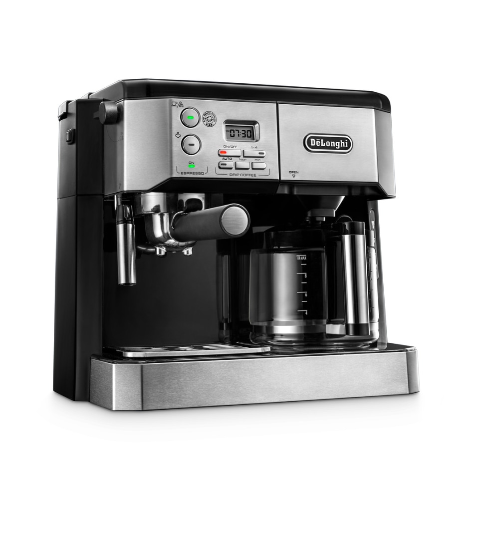 De'Longhi All-in-One Combination Coffee and Espresso Machine - Black and  Stainless Steel - Yahoo Shopping