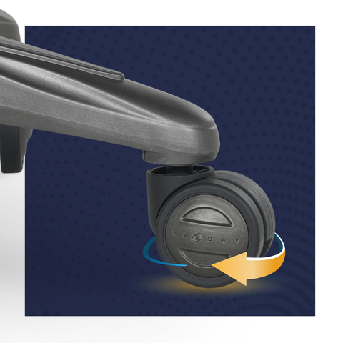 Dual-Wheel 360° Mobility Casters