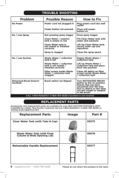 rug doctor ingredients