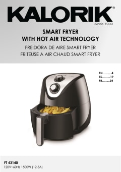 Kalorik Air Fryer Manual