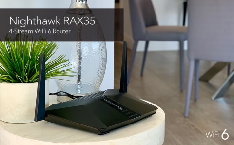 NETGEAR RAX35-100NAS Nighthawk AX3000 4 Stream Dual-Band Wi-Fi 6 Router -  Deal Parade