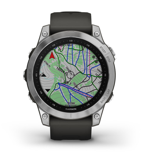 Garmin fenix with online maps