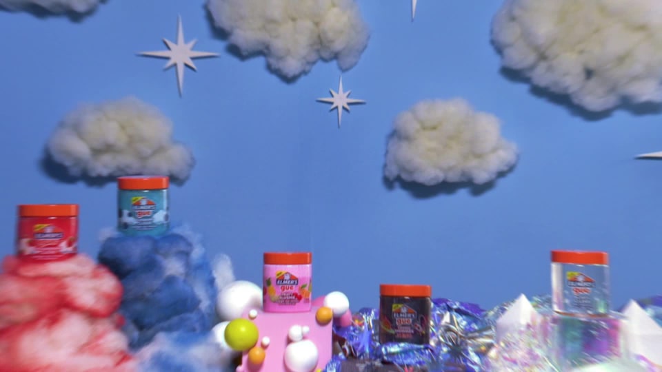 Elmer's Glue Premade Slime, Glassy Clear Slime, Includes 5 Sets of