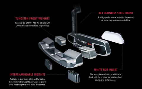【超美品】ODYSSEY TRI HOT 5K ONE レフティ Odyssey Tri-Hot 5K One CH Putter - Worldwide Golf Shops