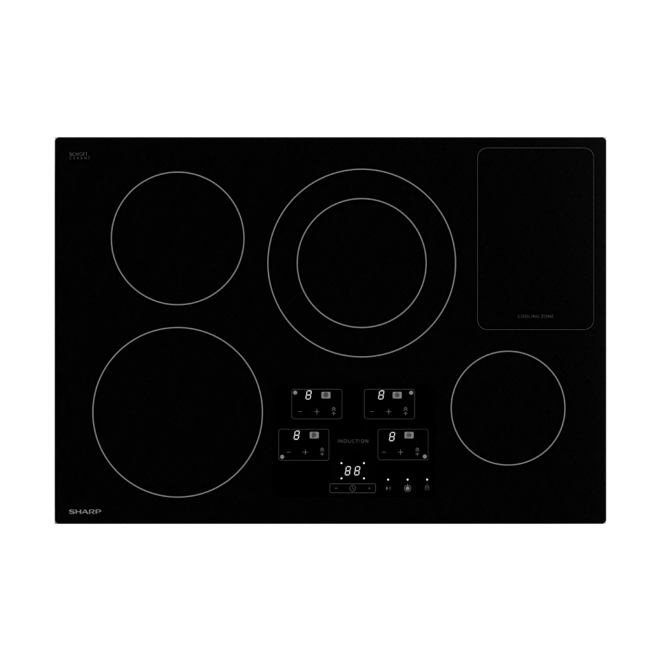 30-inch Black Cooktop (SDH3042DB) - Sharp USA