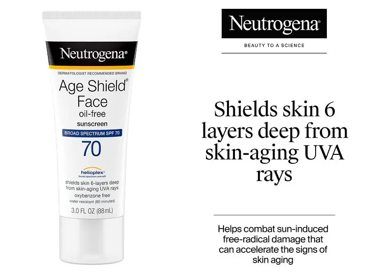spf 70, face sunscreen, oil-free sunscreen, anti-aging sunscreen