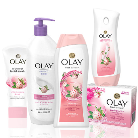 1 Olay Quench Cooling Body Lotion White Strawberry & Mint 20.2 fl shops oz - NEW