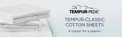 TEMPUR Classic Cotton Sheet Set - Queen, Silver Mist, Snug Fit For Tempur-Pedic Mattresses - View #2