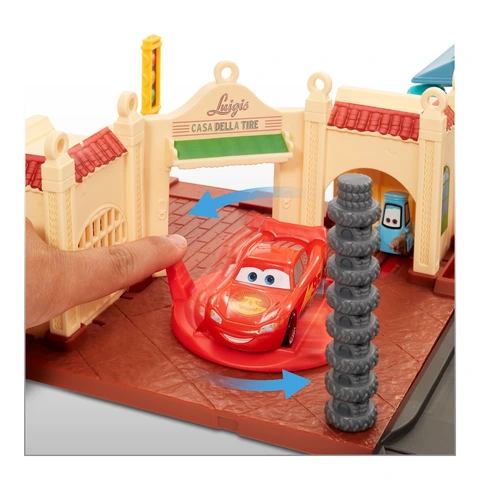 Disney and Pixar Cars Toys On The cheapest Road Radiator Springs Tour Playset