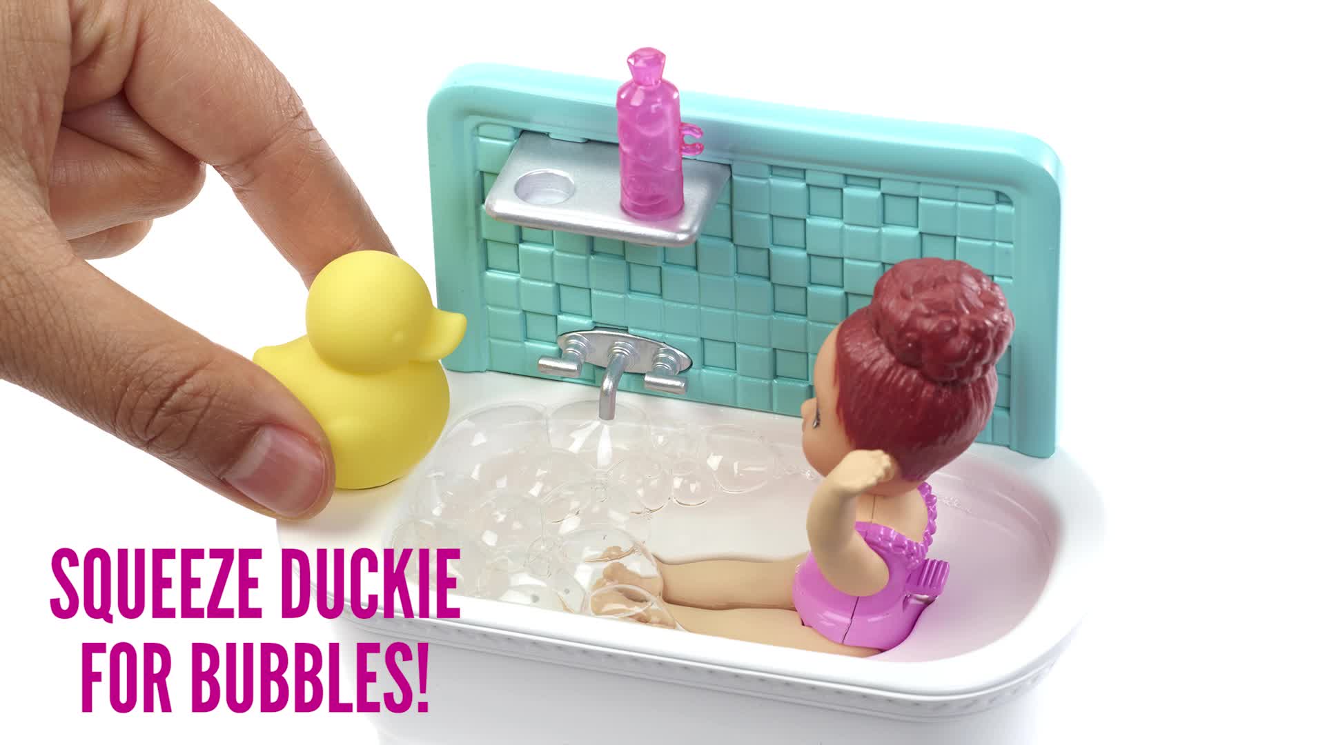 barbie skipper babysitter bath