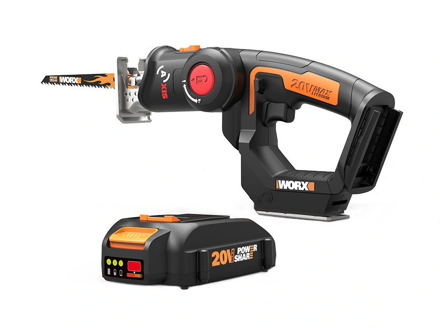WORX AXIS 20 Volt Cordless Multi Purpose Orbital Jig Reciprocating Saw Kit at Menards