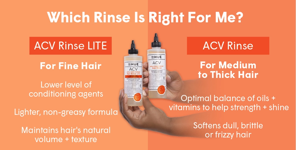 Apple Cider Vinegar Rinse - Which Rinse Is Right For Me | dpHUE