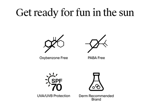 SPF 70 oxybenzone free sunscreen lotion with SPF body sunscreen reef safe sunscreen