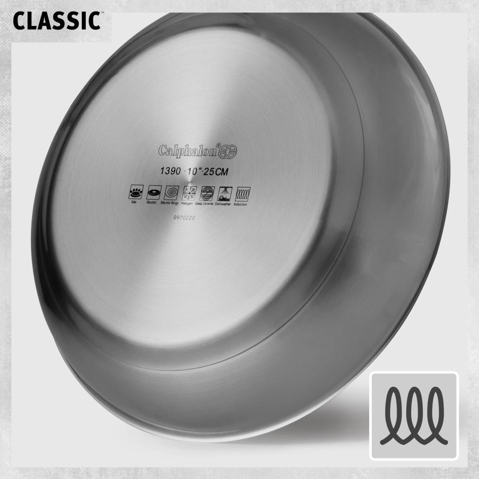 Calphalon Classic 10-Piece Cookware Set Stainless Steel 1891242
