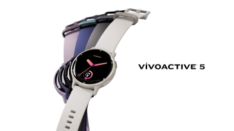 GARMIN Vivoactive 5 ブラック/グリーン Garmin Vivoactive 5 One Size Fitness Smartwatch, Black