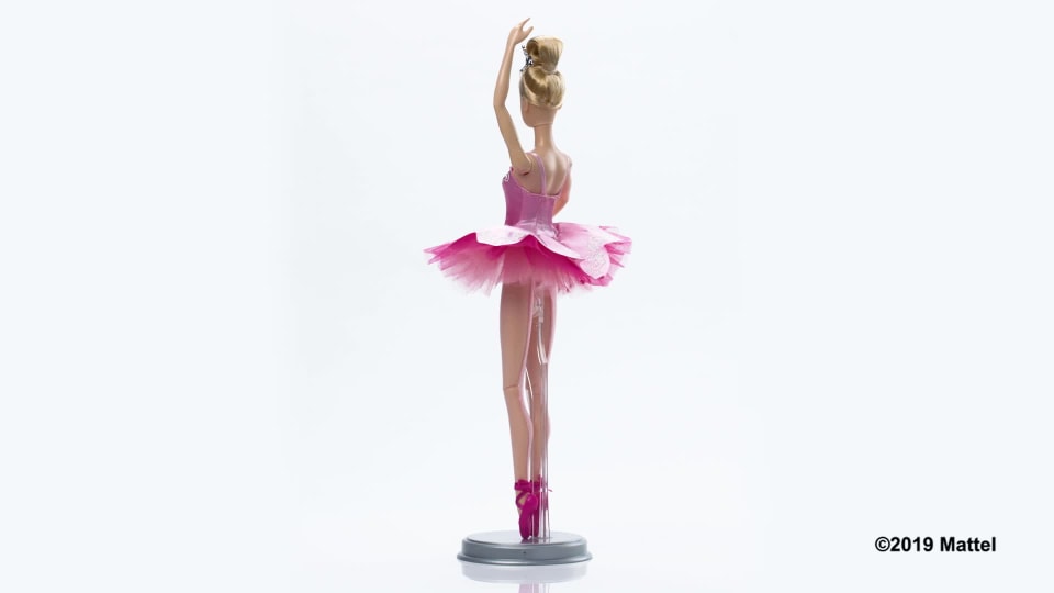 thumbnail video image 2 of Barbie Signature Ballet Wishes Doll, Approx. 12-In Wearing Tutu, Pointe Shoes And Tiara, for 6 Year Olds And Up, 2 of 7