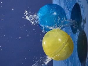 Nerf Super Soaker Balls Reusable Balls 6-Pack, Hydro Water-Filled