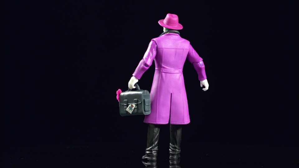 thumbnail video image 2 of DC Comics Batman Missions 6-Inch The Joker Action Figure, 2 of 4