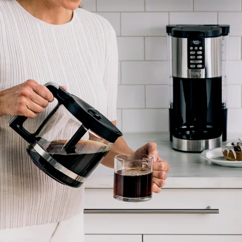 Ninja XL 14-Cup Programmable Coffee Maker in Black and Stainless Steel