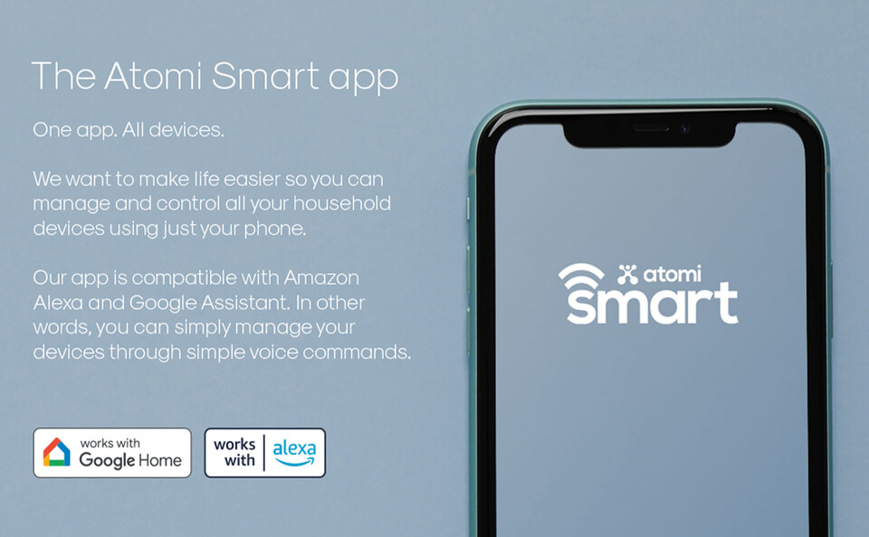 Atomi Smart WiFi Builtin LED String Lights Homesmartcamera