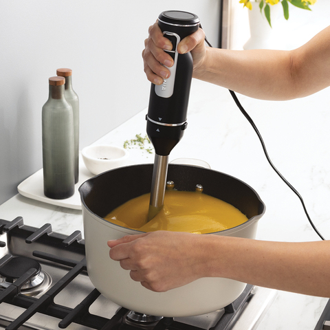 Powerful 9-inch immersion blender