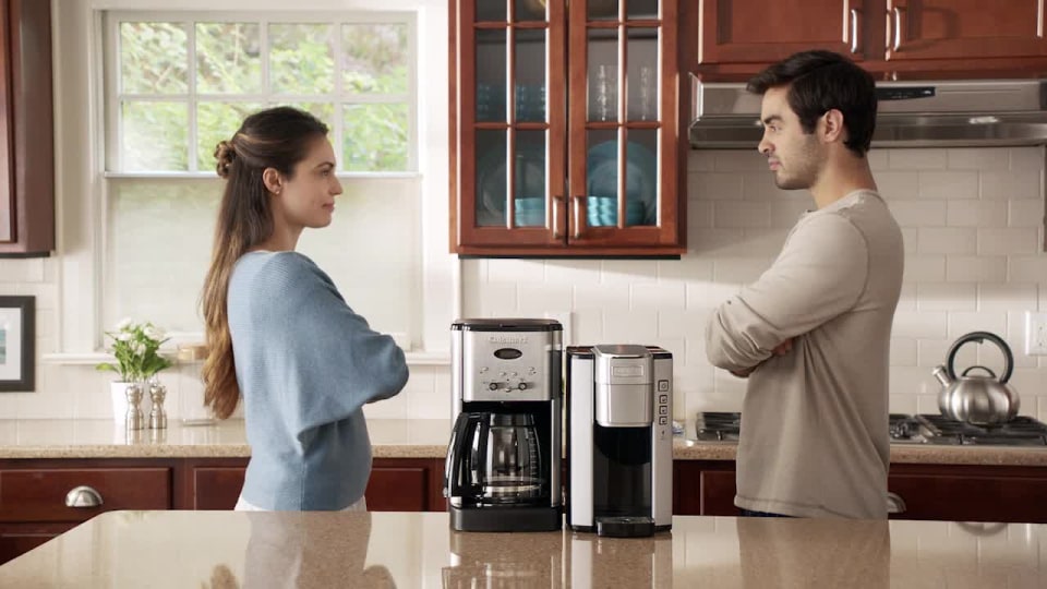 thumbnail video image 2 of Cuisinart Coffee Makers Coffee Center 12 Cup Coffeemaker and Single-Serve Brewer, 2 of 6