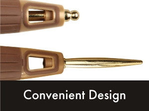 Separate hair with precision