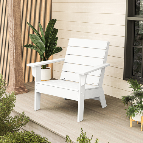 Eastport Lounge Chair in White