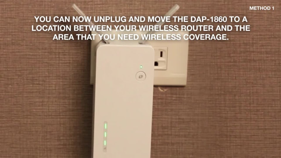 D-Link DAP-1860 AC2600 Wi-Fi Range Extender 