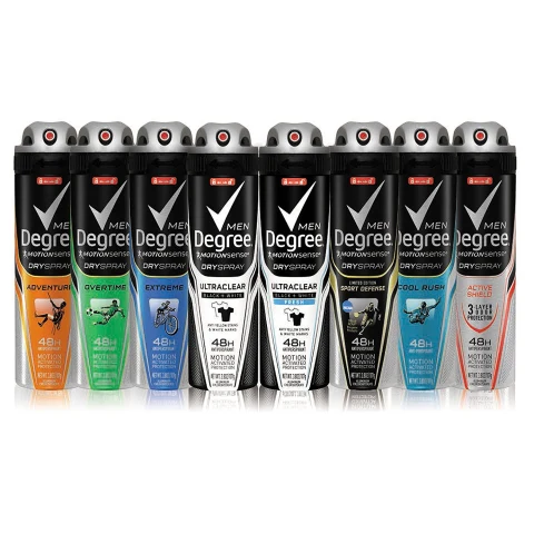 About Degree Deodorants and Antiperspirants