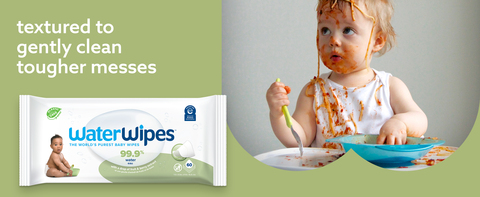 WATERWIPES - Water Wipes Textured Baby Wipes 240 Pack (240 count