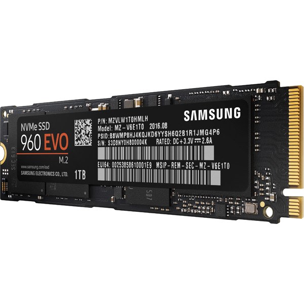 960 EVO M.2 1TB NVMe SSD - Thumbnail 4