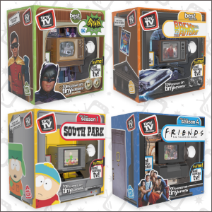 NEW FALL '21 - Tiny TV Classics - South Park Edition- Newest Collectible  from Basic Fun - Watch top South Park scenes on a real-working Tiny TV  (with working remote)! 
