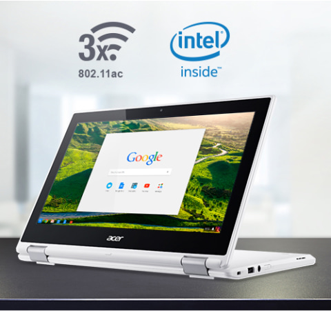 Acer Chromebook R 11 CB5-132T-C32M - Flip design - Intel