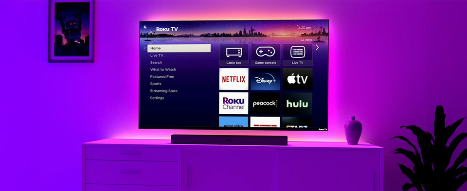 Roku 65-Inch Plus Series 4K QLED Smart Roku TV with Roku