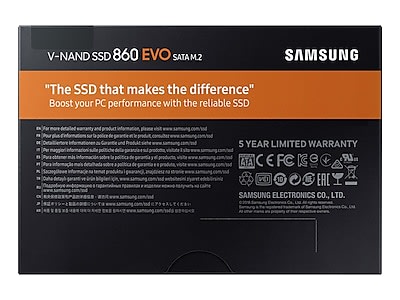 SAMSUNG 860 EVO Series M.2 500GB SATA III Internal SSD - Newegg.com