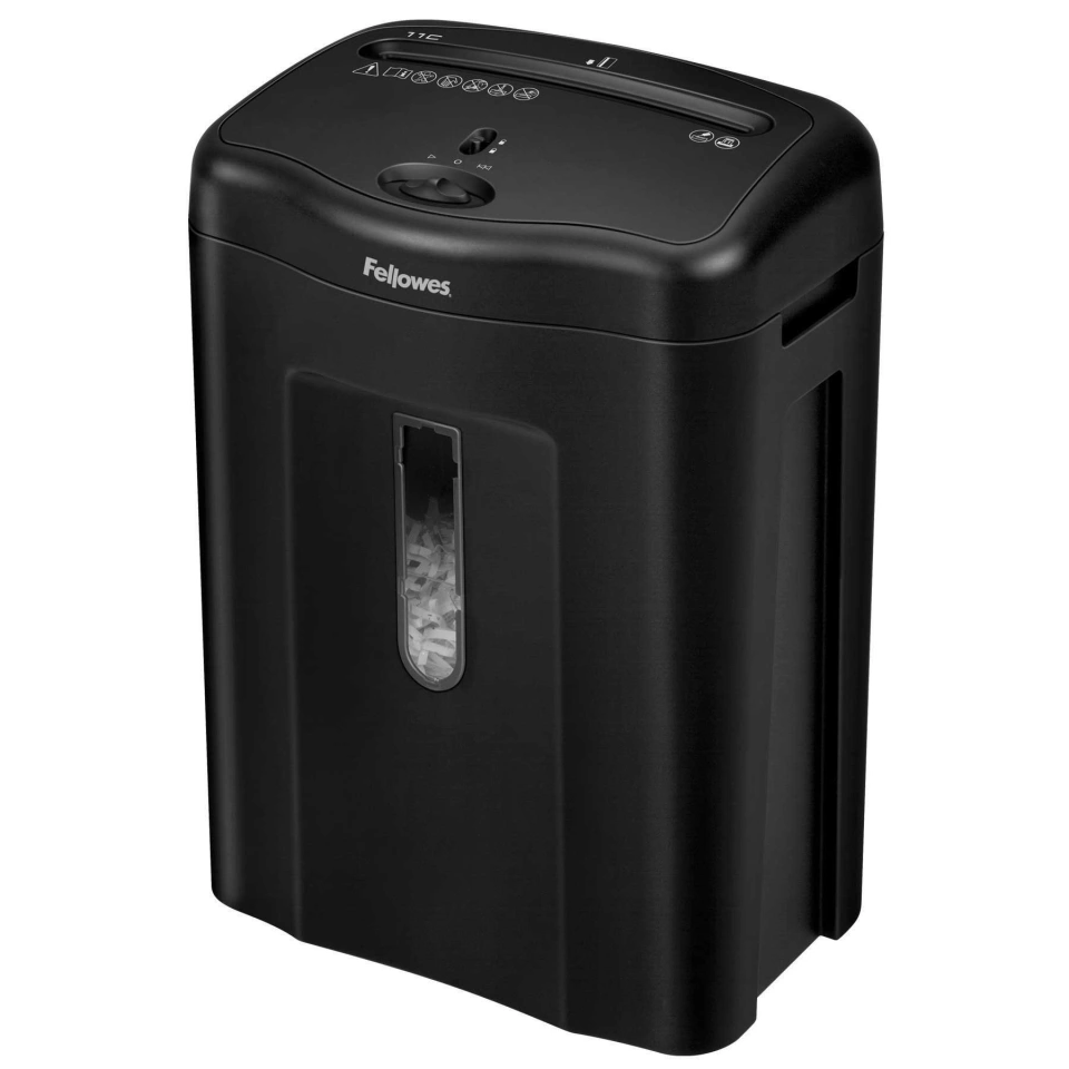 Fellowes Powershred 11C Compact Desktop Paper Shredder, 11