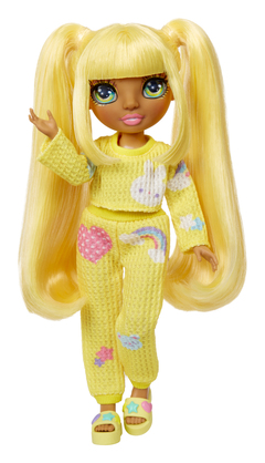 Rainbow High Jr High PJ Party Sunny (Yellow) 9” Posable Doll in a Yell –  L.O.L. Surprise