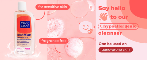 Essentials Sensitive Skin Foaming Facial Cleanser