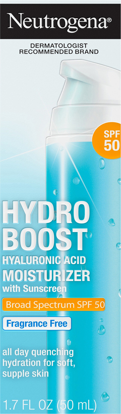 Neutrogena Hydro Boost Hyaluronic Acid Face Moisturizer with Broad Spectrum SPF 50 Sunscreen